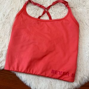 Better Bodies Astoria Seamless Sports Bra Orange Size S